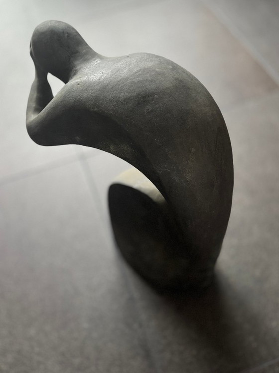 Image 1 of Scultura in bronzo "Tristesse" di Marga Brey