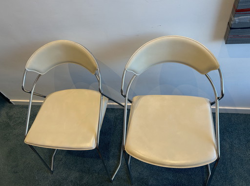 Vintage-Stühle im Effezeta-Stil, 2 Stück