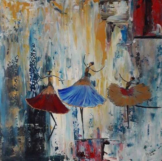 Image 1 of Painting "Ballerina"