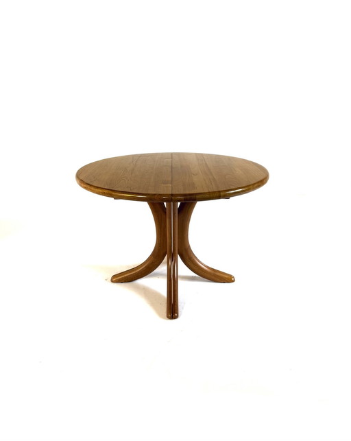 Vintage Danish extendable dining table, Arebbo Møbler '70