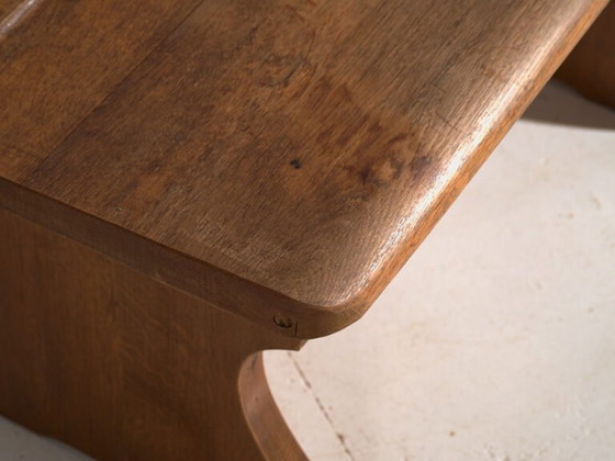 Banc d'orgue ancien en bois de chêne massif – Europe Centrale, circa 1940 – Rustic (photo 18 of 40)