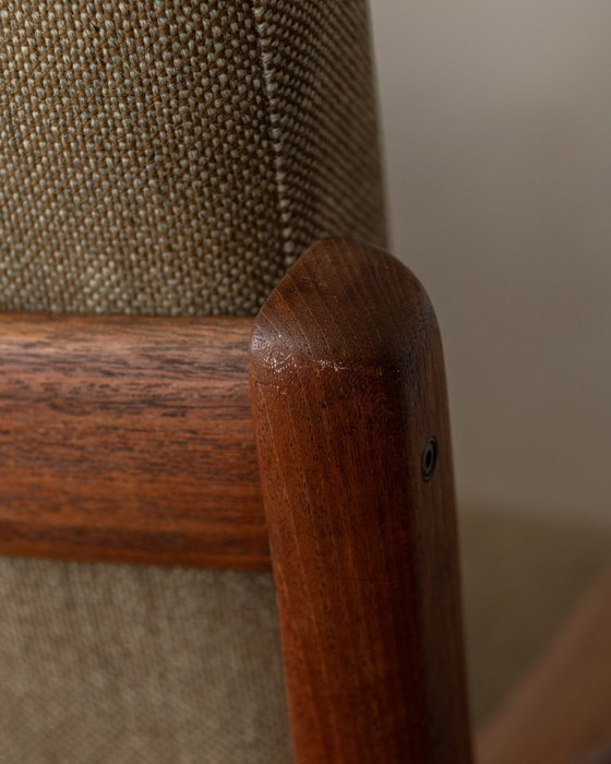 Image 1 of Vintage Senator Sessel von Ole Wanscher für Cado | Dänischer Teakholz-Loungesessel | Skandinavisches Design | 1960er Jahre