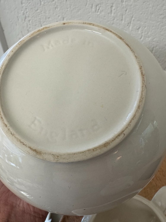 Image 1 of Théière/cafetière Barratts, sucrier et pot à lait/crème