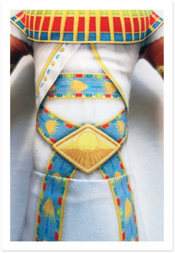 Image 1 of Cadeau Néfertiti | Décoration Néfertiti | Poupée Néfertiti de collection | Art de l'Égypte antique