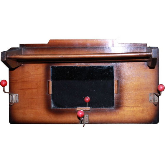 Image 1 of Vintage mahogany coat rack, 1950