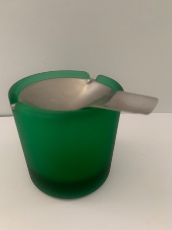 Image 1 of Wilhelm Wagenfeld Posacenere ribaltabile, Posacenere ribaltabile, Portacenere 504 WMF Bauhaus