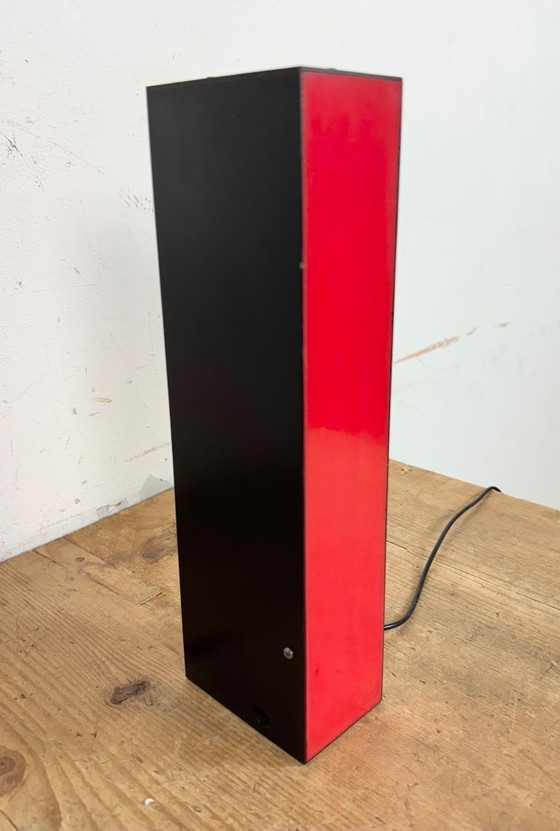 Image 1 of Lettera I illuminata rossa d'epoca, anni '70