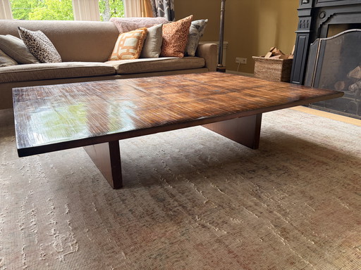 Bamboo coffee table Axel Vervoordt