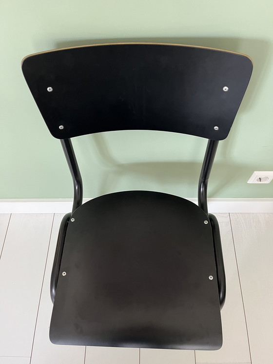 Image 1 of 6x Zuiver noir eetkamerstoelen