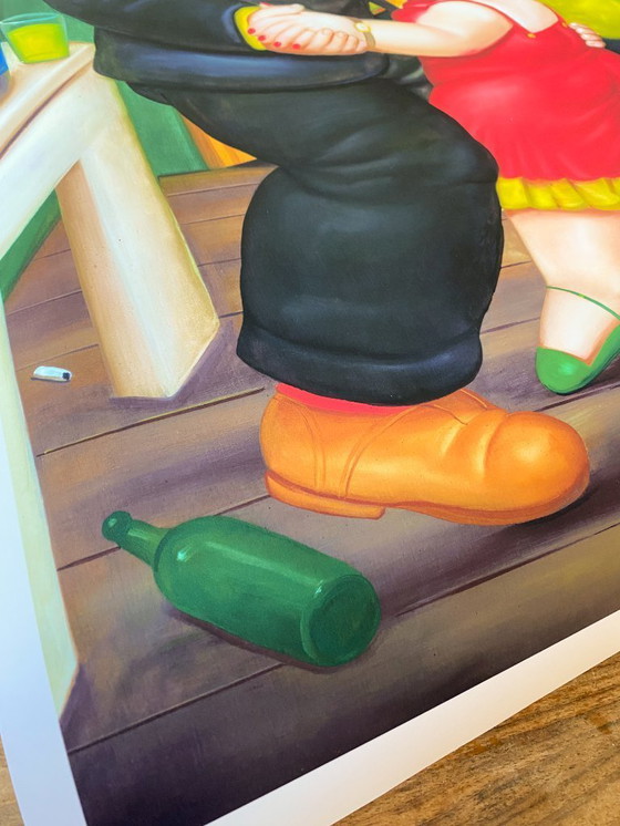 Image 1 of Coppia di ballerini di tango - Fernando Botero 1982 - Poster 50 × 70 cm