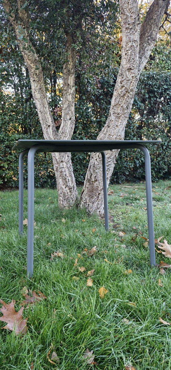 Image 1 of 2x SERAX August garden table by Vincent van Duysen (75x75 green/eucalyptus)