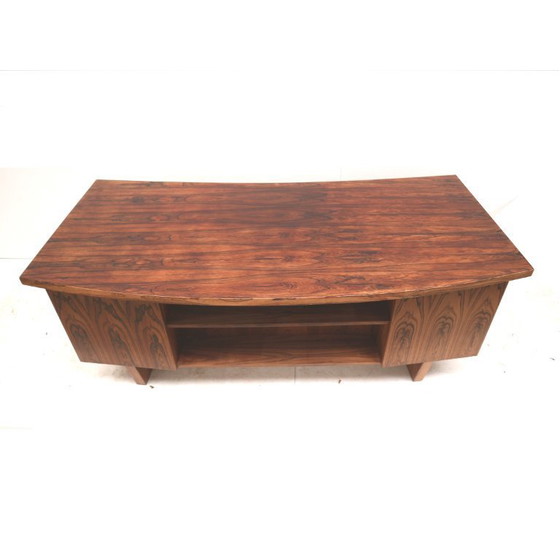 Image 1 of Large rosewood vintage boomerang desk / executive desk from the 1960s