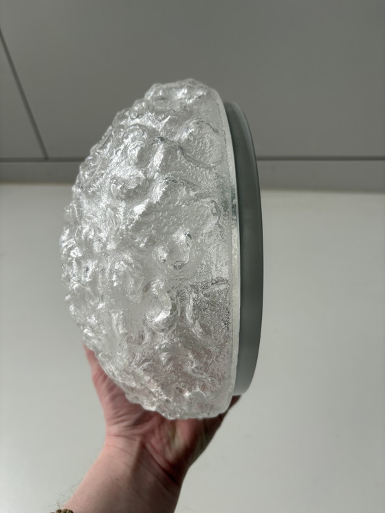 Image 1 of Vintage Glashütte Limburg - plafondlamp - A637