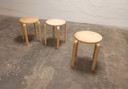3 x IKEA Frosta Hocker
