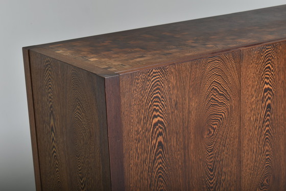 Image 1 of Meuble d'Appui Wengé by Dieter Waeckerlin for Idealheim