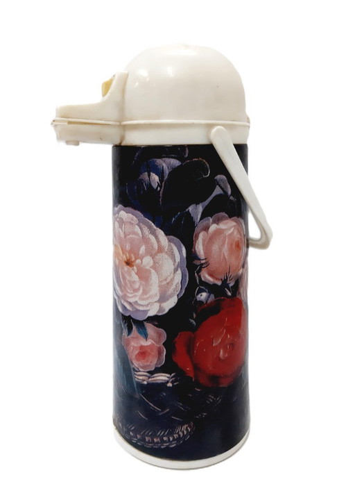 Luftpumpen-Thermoskanne, Vintage 80er