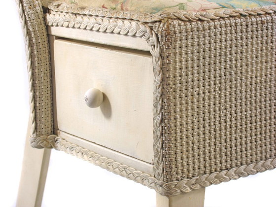 Image 1 of Sedia in stile Lloyd Loom Studio con cassetto