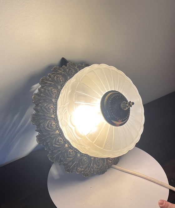 Image 1 of Art-Deco-Deckenlampe Vermutlich 1950er Jahre