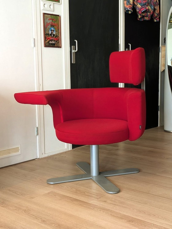 Image 1 of Hotspot fauteuil by Drabert.  Draaibare rugleuning/perfecte werk en relaxed stoel