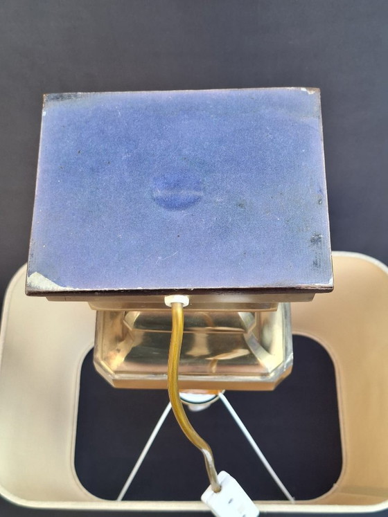 Image 1 of Vintage Italian Brass Table Lamp | 1950s