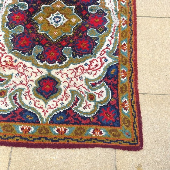 Image 1 of Tapis noué vintage Tapis coloré 175 x 116