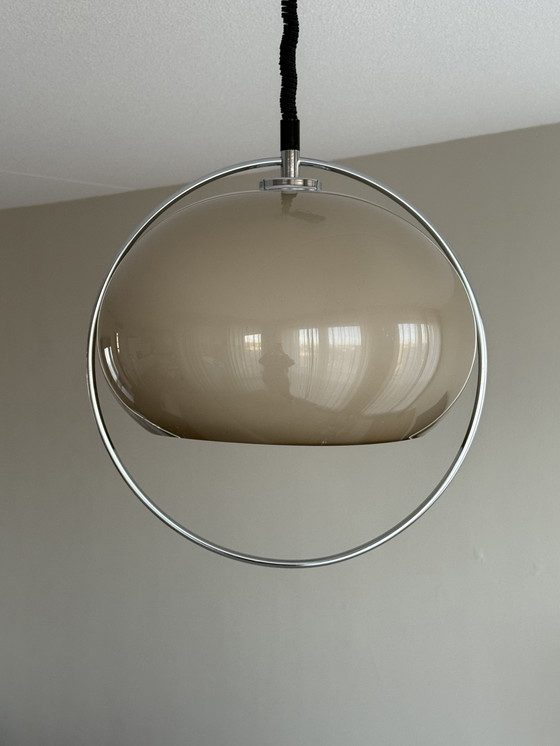 Image 1 of Vintage mushroom pendant lamp, Massive 1960