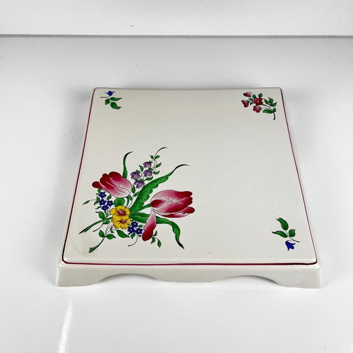 Salvamanteles KG Lunéville, modelo "Streetlight", motivo tulipán – tafelaccessoires, Ceramic