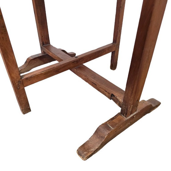 Image 1 of Mesa francesa antigua ovalada de vigneron, primera mitad del siglo XIX