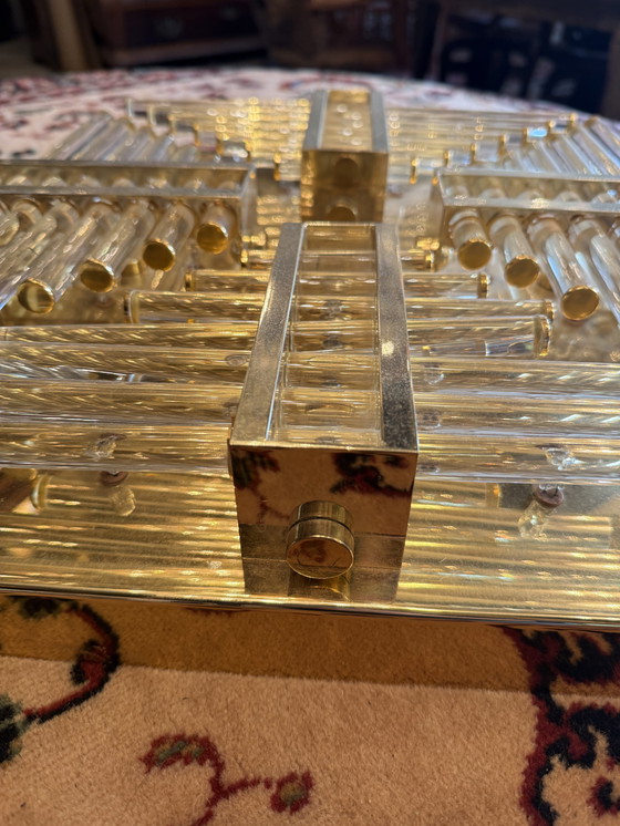 Image 1 of Very rare set of Palme design vintage ceiling/wall lamps