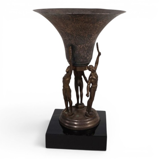 Image 1 of Art Deco Sculpture Centerpiece, 1930