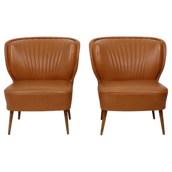 Image 1 of Coppia di sgabelli da cocktail vintage