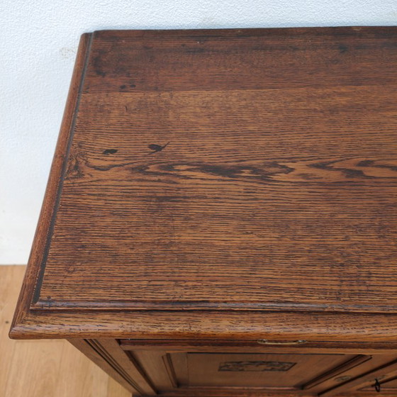 Image 1 of Credenza, cassettiera e comò antichi francesi vintage, mobili da bagno