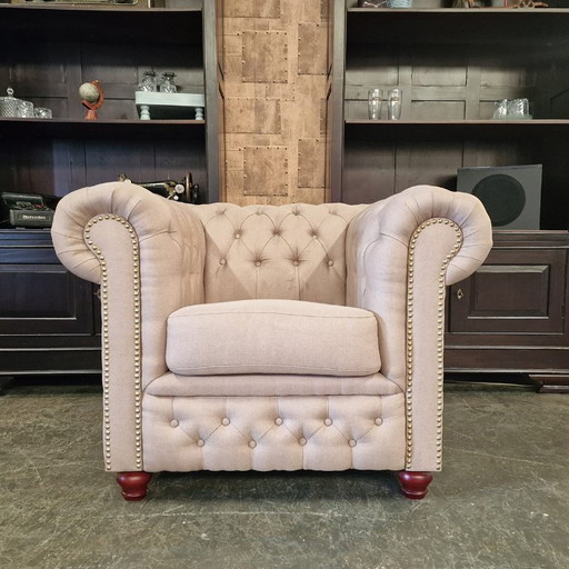Chesterfield Brighton armchair - Pitch Sand