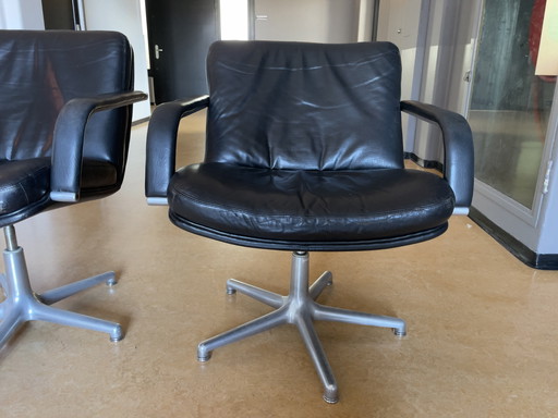 2x Artifort Meeting Chairs - Geoffrey Harcourt