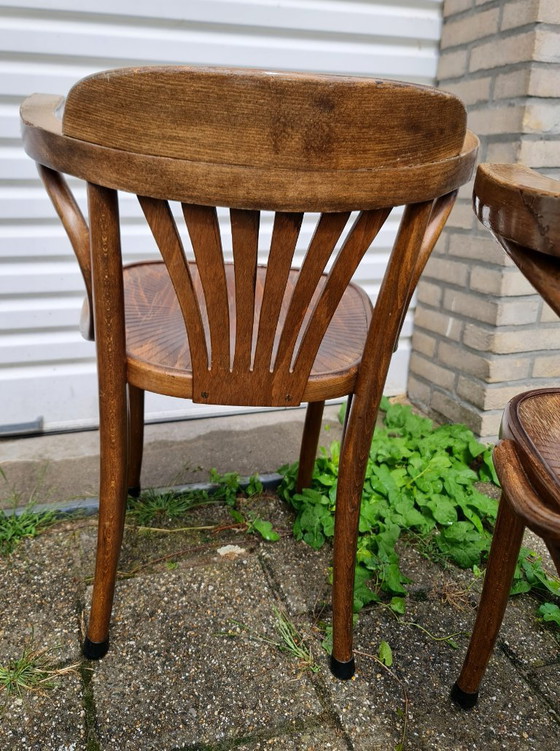 4 ZPM Radomsko (Thonet) Bentwood Chairs Vintage – Dining chairs (photo 4 of 14)