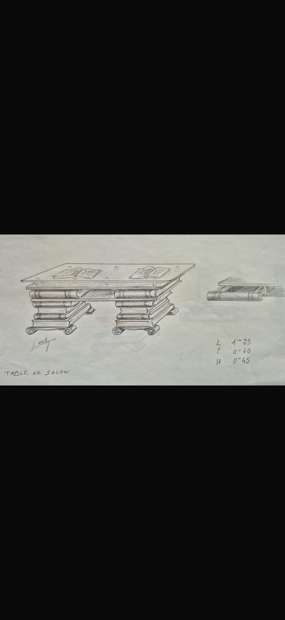 Jean Joly – Escritorio de Artista Único con Procedencia Documentada – Wood (photo 27 of 29)