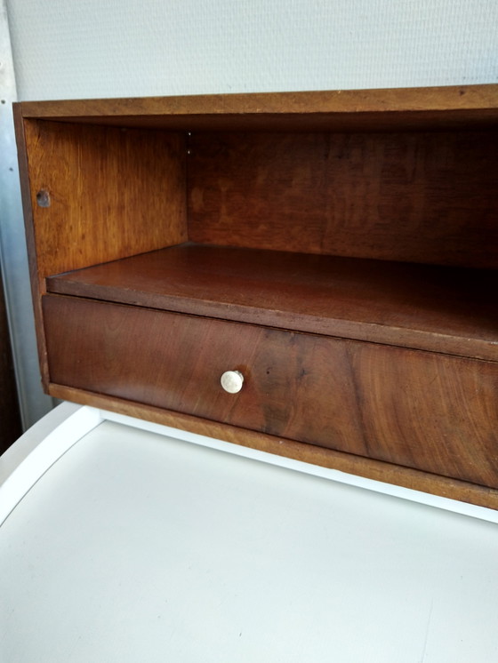 Image 1 of Pieza antigua de escritorio/armario con cajones