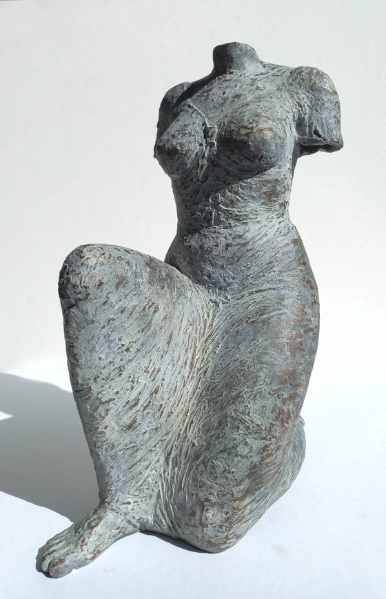 Image 1 of Eva Steiner - Elegante, bronzen beeld