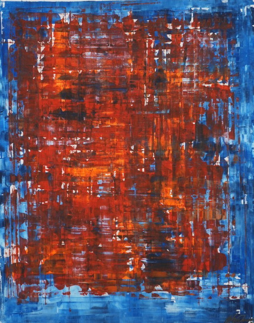 Parscha MIRGAWAMEDDIN - Inner score XXL - Artist canvas