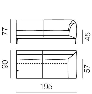 Fold – Pode, hoekbanken (photo 2 of 2)