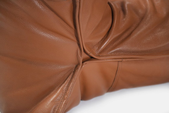 Image 1 of Stunning YOKO Sofa in original cognac leather by Michel Ducaroy for Ligne Roset