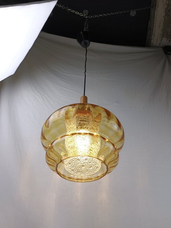 Image 1 of Vintage Scandinavische Orrefors hanglamp – Carl Fagerlund – Zweden, jaren 60
