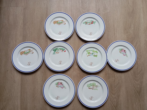 Image 1 of 8 cheese plates / cheeses from France by Guy Degrenne