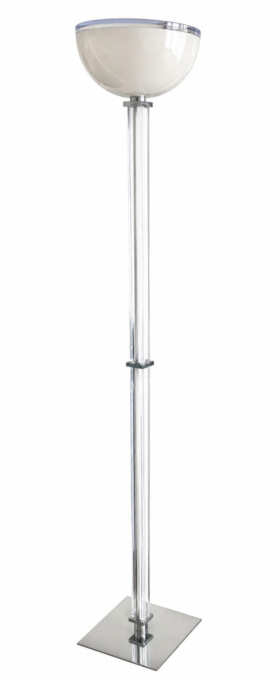 Venini Tolboi, nieuw met doos en garantie. – Vloerlampen, Metal, Chrome (photo 5 of 7)