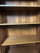 Antique walnut linen cupboard