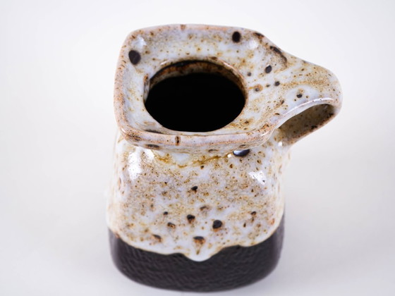 Image 1 of Ceramic vase with a handle, Danish design, 1960s, made in Denmark