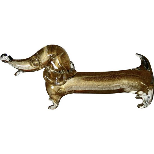 Vintage Murano glass sculpture by Barovier & Toso, 1960