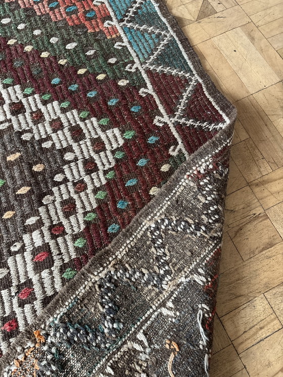Rare Caucasian Kilim with embroidery, 195x300 cm – Rugs & carpets, Wool (photo 5 of 7)