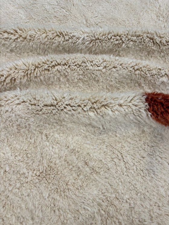 Image 1 of Authentiek Mrirt Marokkaans Berber Wollen Vloerkleed 210x285