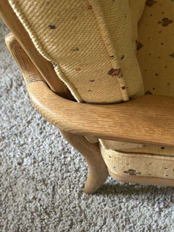 Image 1 of Guillerme et Chambron, Fauteuil en chêne José, Edition Votre Maison 1960